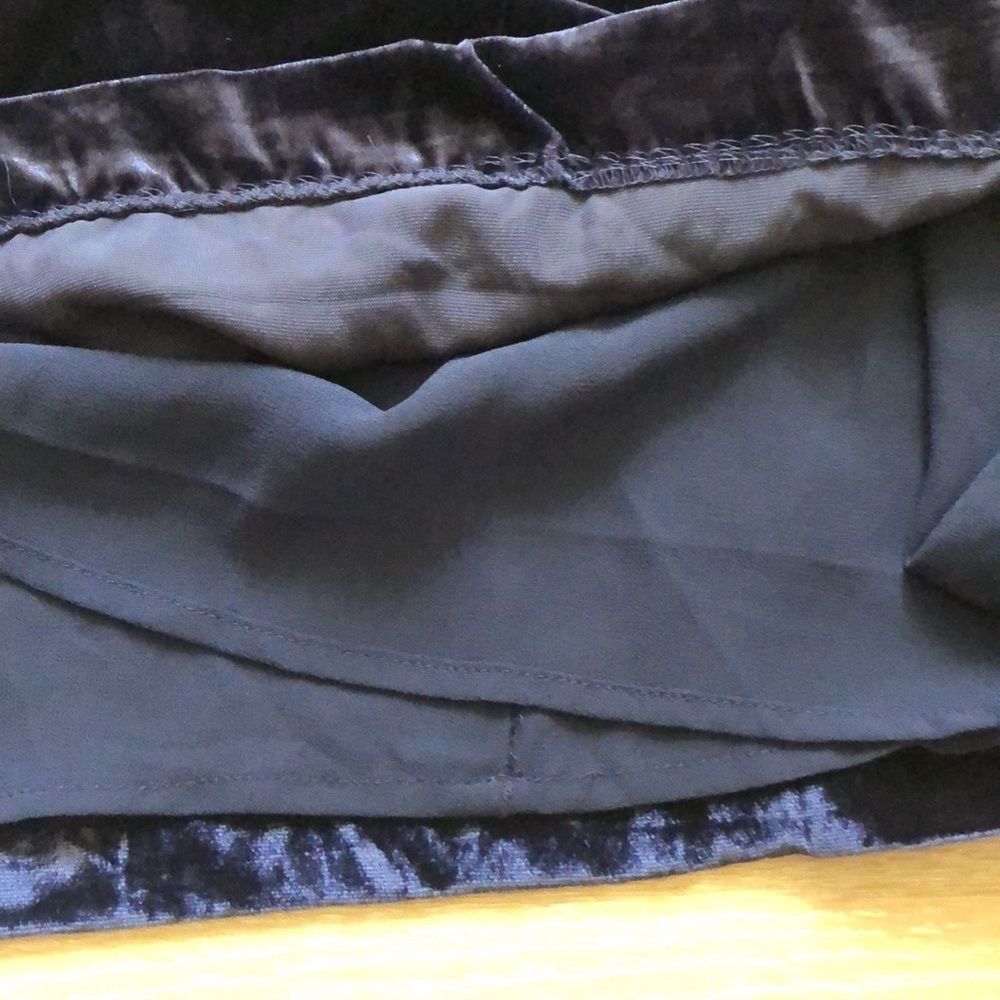 J. Crew Velvet Tank Top - Navy - 4 - Picture 7 of 10